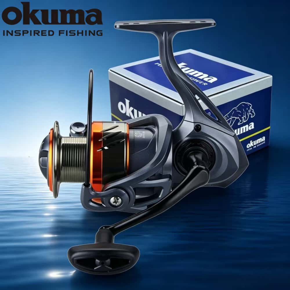 Abu Garcia Reel Max - Kołowrotek spinningowy Okuma, model 3+1 łożysk