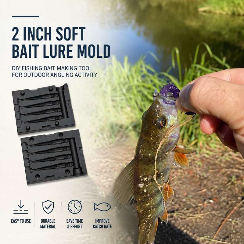 Fishing Lure Kit - Forma do przynęt miękkich o średnicy