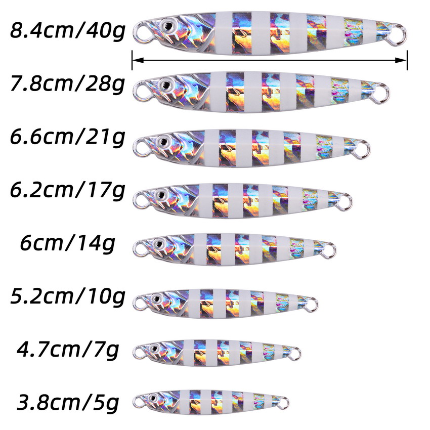 10szt Metal Jig 7g 10g 14g 17g – Fishing Lure Topwater recenzja i cena