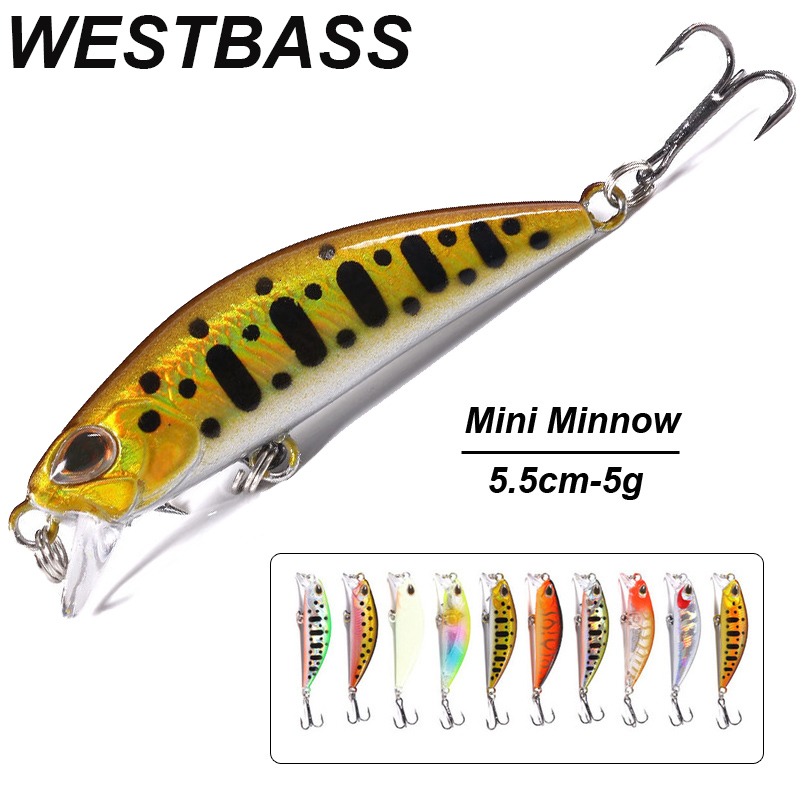WESTBASS 1PX Micro Minnow Lure – Fishing Lure Jerkbait recenzja i cena