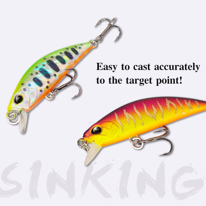 TSURINOYA Sinking Minnow Mini  – Fishing Lure Crankbait recenzja i cena