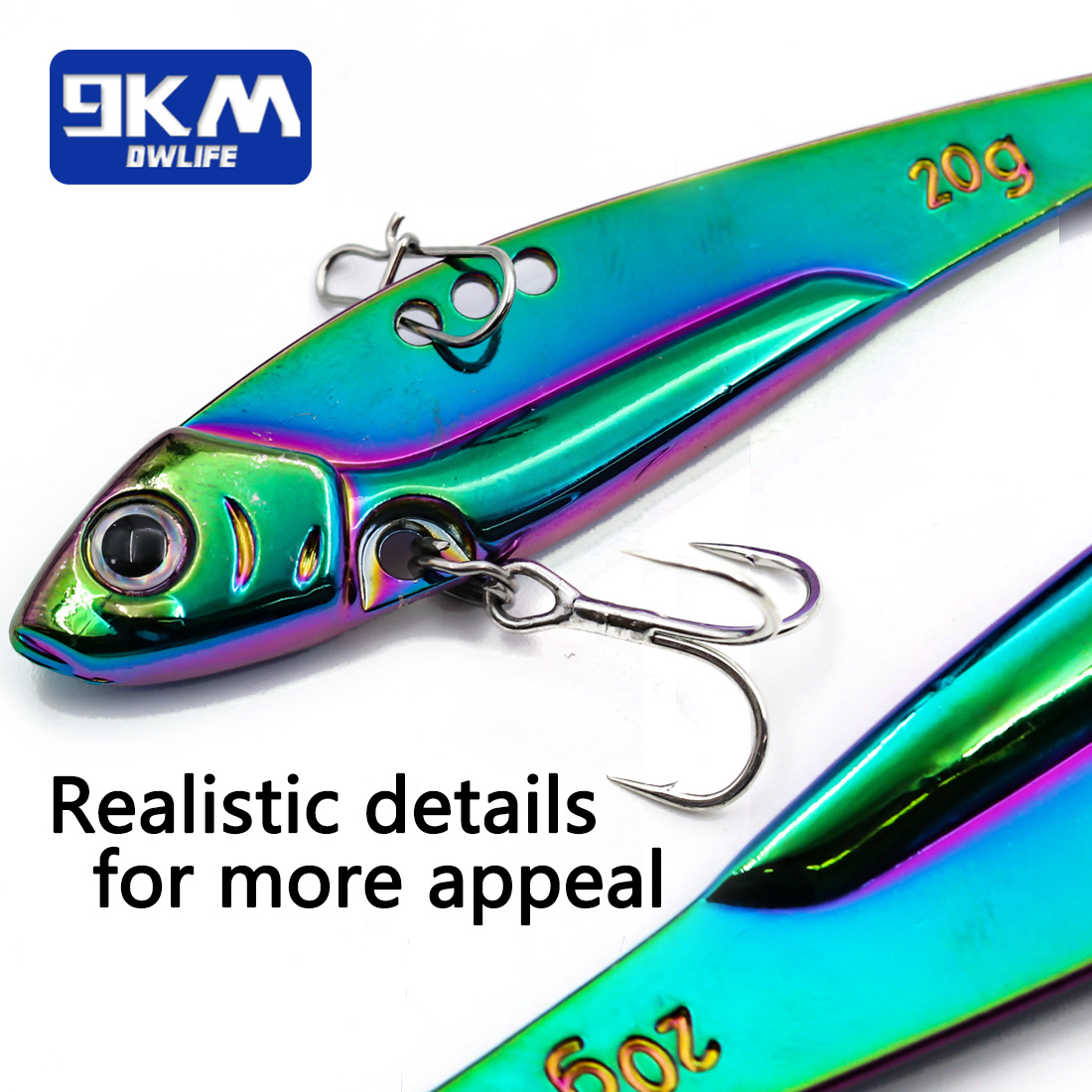 9KM 1 SZT. Metalowe Przynęty W – Fishing Lure Blade Bait recenzja i cena