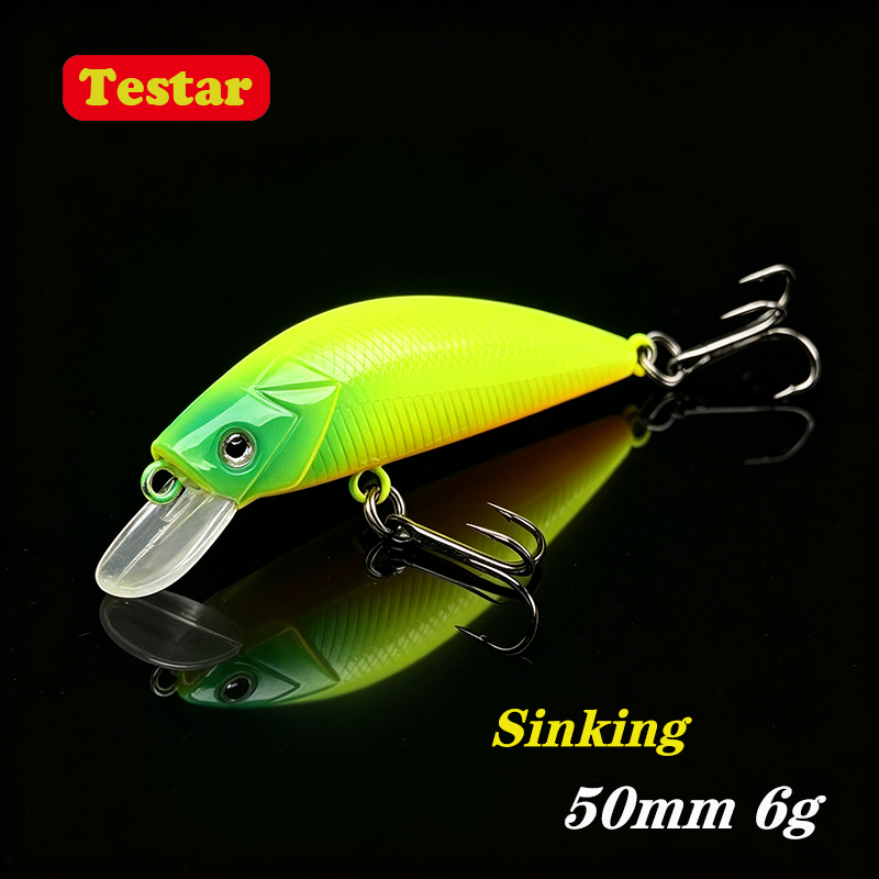 Testar 50mm 6g Tonący Minnow B – Fishing Lure Jerkbait recenzja i cena