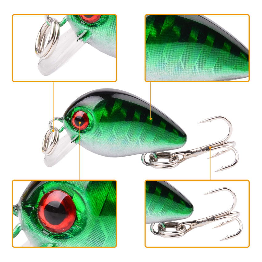 30mm 2g szalony wobbler Mini T – Fishing Lure Topwater recenzja i cena